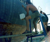 extra impregnating with epoxy of trevira sheet